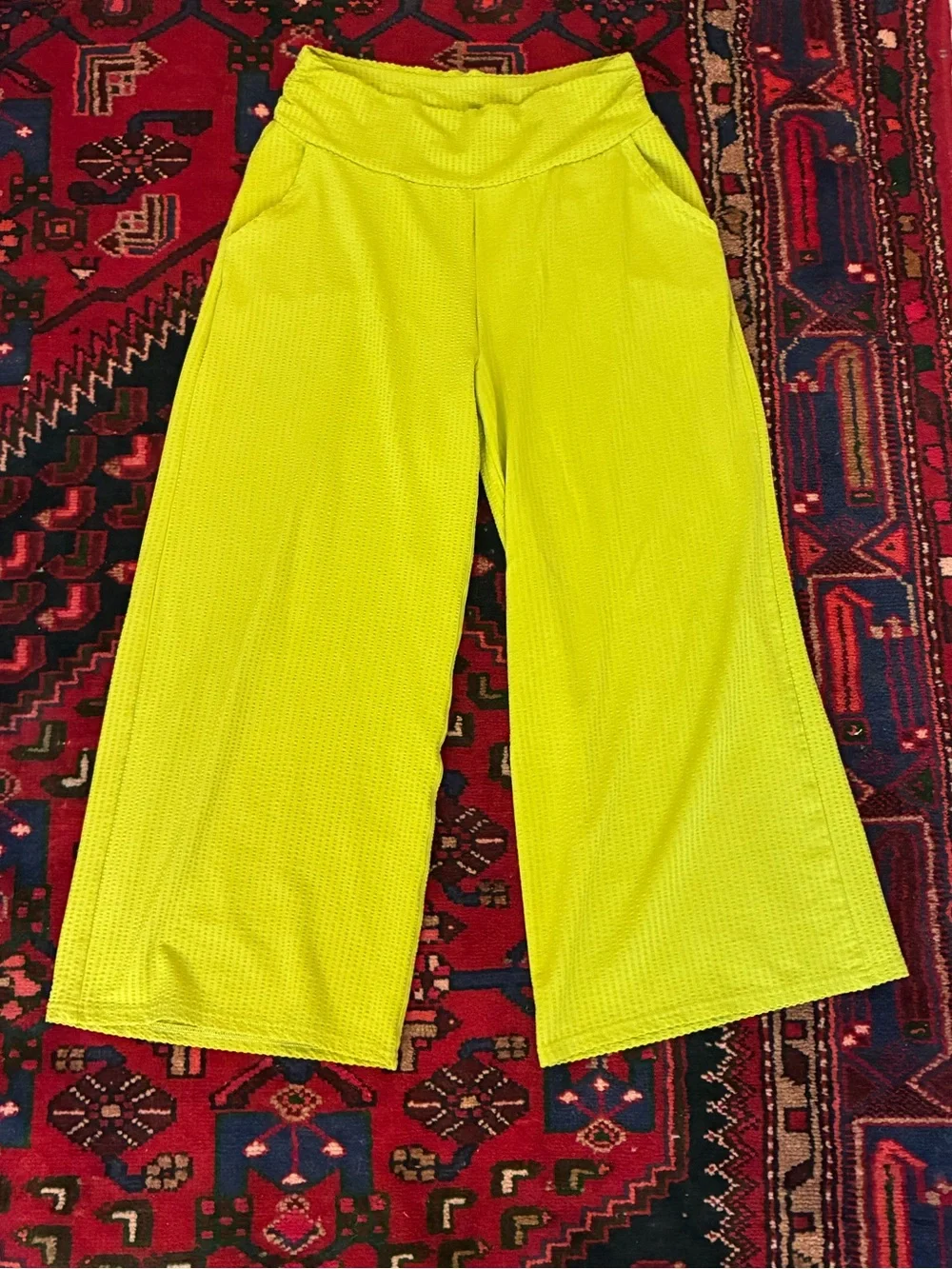 Toad&Co Chaka Wide Leg Cropped Pants - Picture 2 of 11